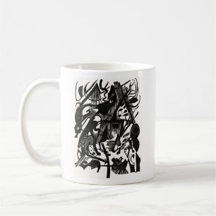 Caneca De Café Nascimento dos Lobos: Uma Sinfonia Rumorosa da Nat