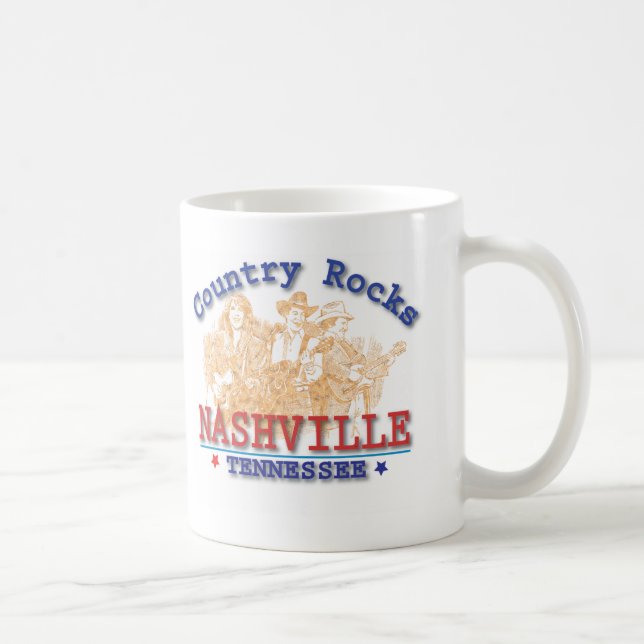 Caneca De Café Nashville (Direita)
