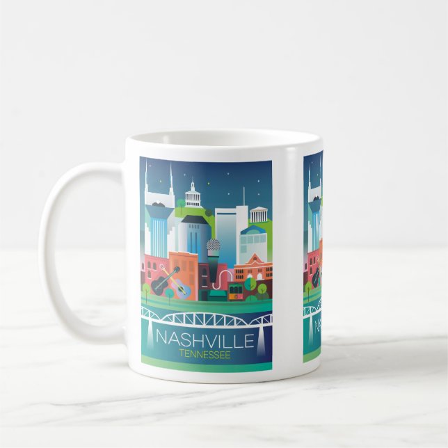 Caneca De Café Nashville Mug (Esquerda)