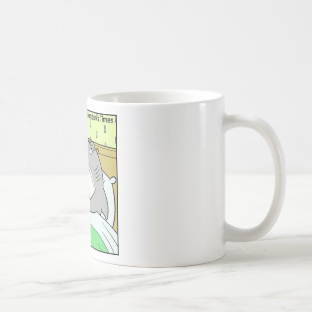 Caneca De Café Natação W/Os Advogados Camisetas Engraçadas Oferta (Direita)