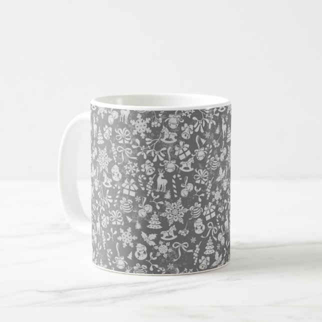Caneca De Café Natal (Frente Esquerda)