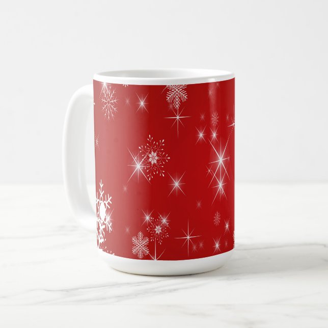 Caneca De Café Natal (Frente Esquerda)
