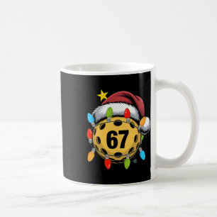 Caneca De Café Natal 67 Meme Picklebyll Chapéu de Papai Noel Nata