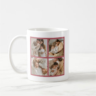 Caneca De Café Natal Alegre e Brilhante Festivo