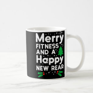 Caneca De Café Natal Alegre Fitness Feliz Ano Novo Costas Natal T