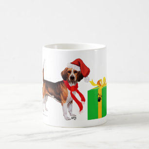 Caneca De Café Natal Beagle