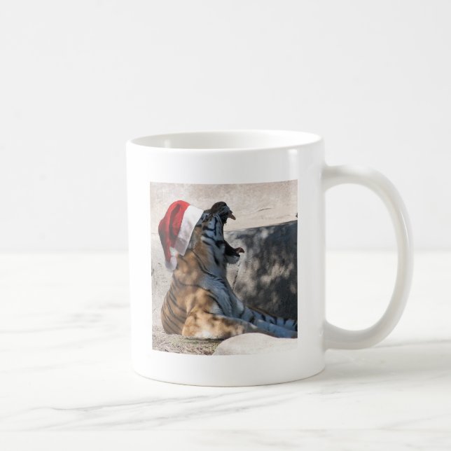 Caneca De Café Natal Bengal Tiger (Direita)