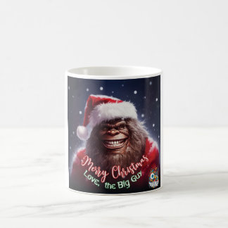 Caneca De Café Natal Bigfoot