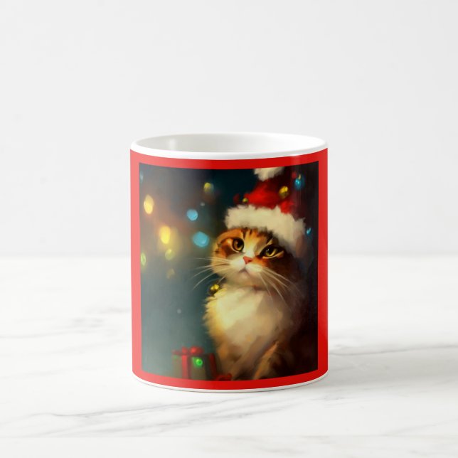 Caneca De Café Natal Cat 3 (Centro)