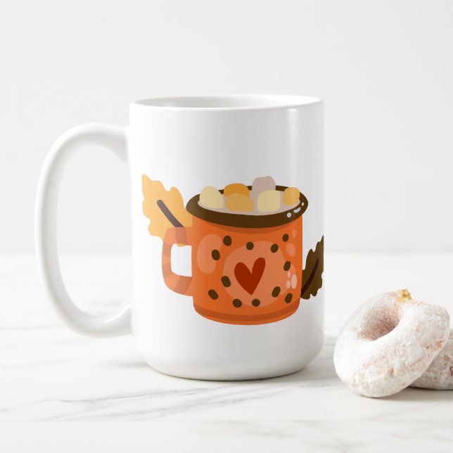 Caneca De Café Natal Coco (Com Donut)
