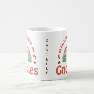Caneca De Café Natal com Meus Gnomos - Personalizado