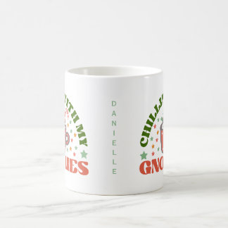 Caneca De Café Natal com Meus Gnomos - Personalizado