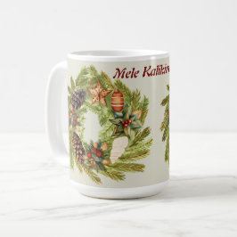 Caneca De Café Natal da Ilha Havaiana Mele Kalikimaka