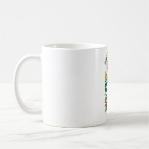 Caneca De Café Natal da Mamãe Cachorra Papai Noel