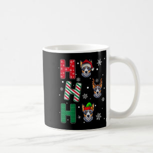 Caneca De Café Natal das Mulheres Cachorro Blue Heeler Correspond