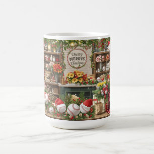 Caneca De Café Natal de baseball temido para jogador