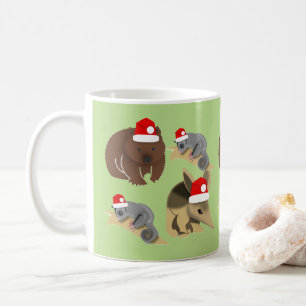 Caneca De Café Natal de Bebês Australianos