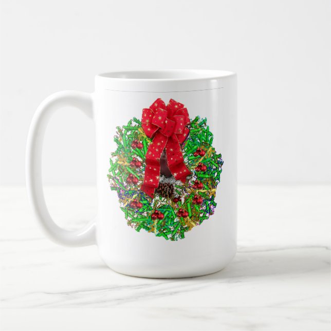 Caneca De Café Natal de Chaperonin (Esquerda)