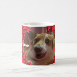 Caneca De Café Natal de Foto Pet Personalizado