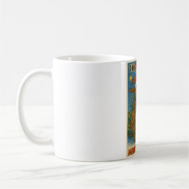 Caneca De Café Natal divertido com o Grande Dinamarquês