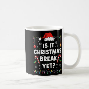 Caneca De Café Natal Divertido Férias É Já A Pausa De Natal Ensin