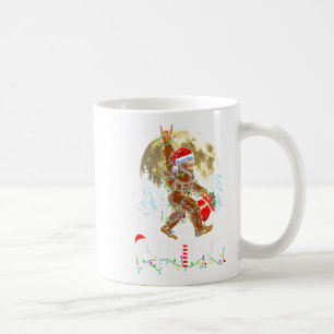Caneca De Café Natal Divertido Xmas Pé Grande Acredite Sasquatch