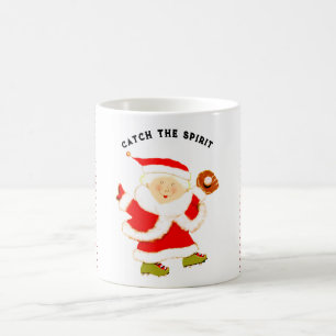Caneca De Café Natal do Baseball