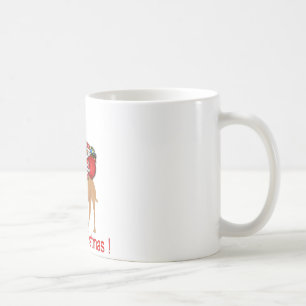 Caneca De Café Natal do Camelo Hump Day com Papais noeis