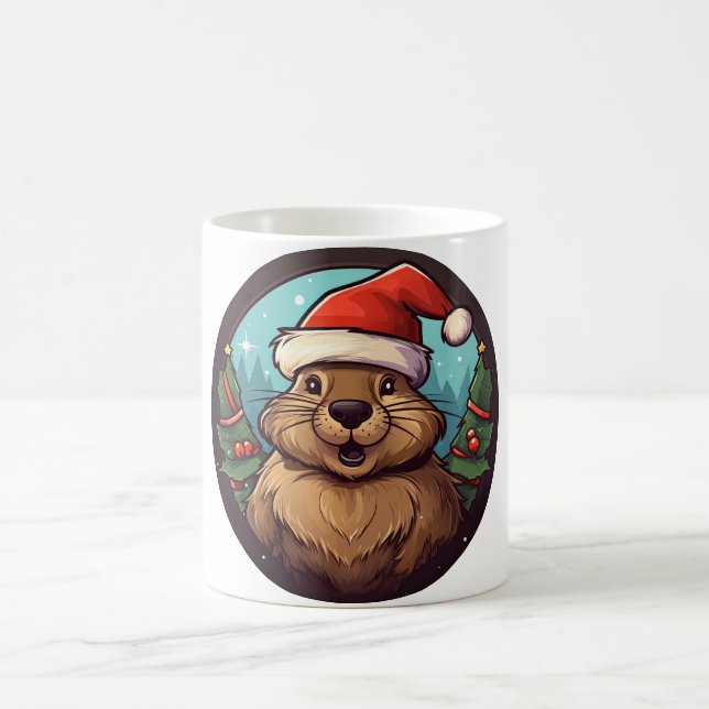 Caneca De Café Natal do Castor (Centro)