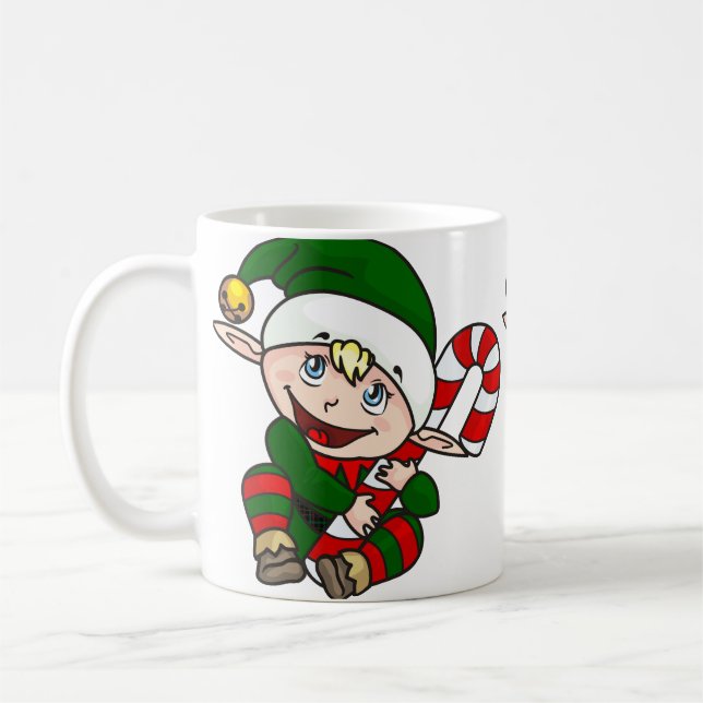 Caneca De Café natal do elfo (Esquerda)