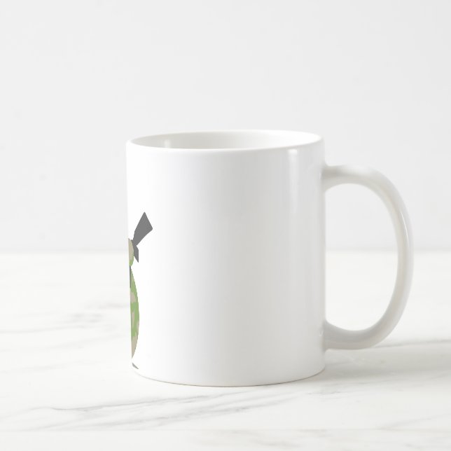 Caneca De Café natal do exército de neve (Direita)