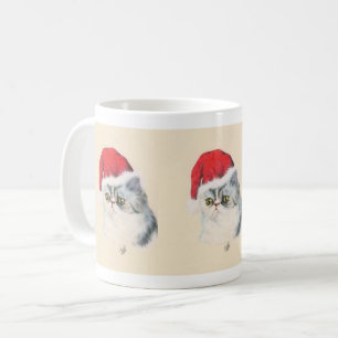 Caneca De Café Natal do gato