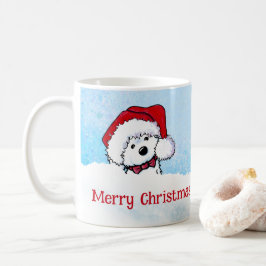 Caneca De Café Natal do KiniArt Havanese