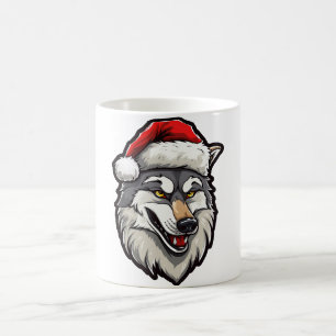 Caneca De Café Natal do Lobo
