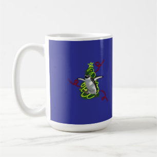Caneca De Café Natal do Pinguim