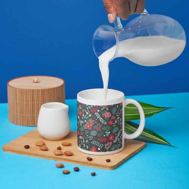 Caneca De Café Natal elegante (Criador carregado)