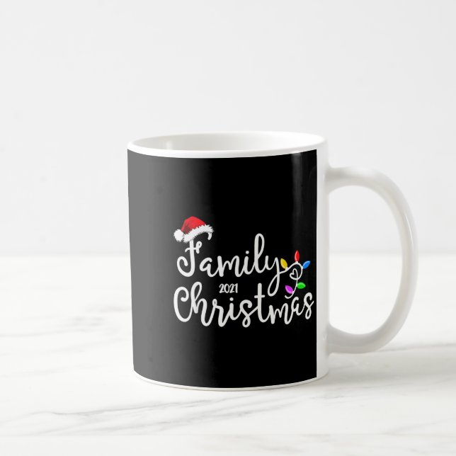 Caneca De Café Natal em Família 2021  (Direita)