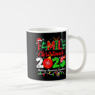 Caneca De Café Natal em Família 2025 Roupas de Natal Combinando F
