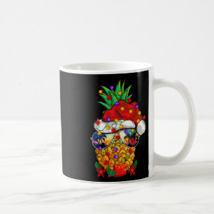 Caneca De Café Natal Em Julho Abacaxi Divertido Feliz Natal