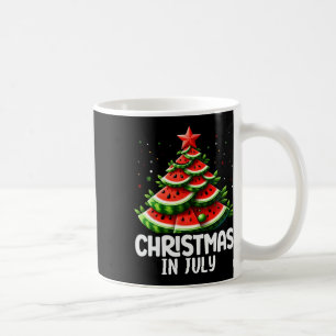 Caneca De Café Natal Em Julho Melancia Xmas Árvores Mulheres