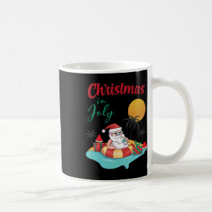 Caneca De Café Natal Em Julho Melancia Xmas Palmeira Verão Homens
