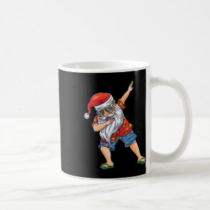 Caneca De Café Natal Em Julho Papai Noel Havaiano