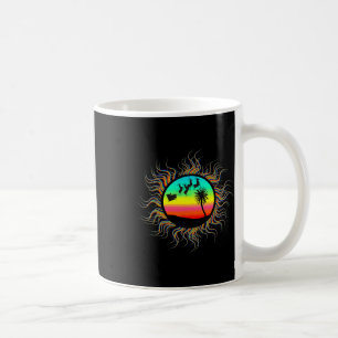 Caneca De Café Natal Em Julho Papai Noel Sol Tropical Diversão