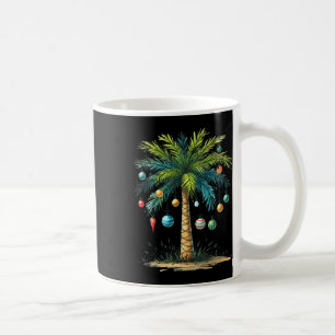 Caneca De Café Natal Em Julho Tropical Natal Praia Palmeira