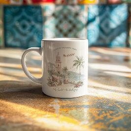 Caneca De Café Natal em Puerto Vallarta | Foto Personalizada