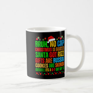 Caneca De Café Natal Engraçado Escola Geração Alpha Gen A Gíria C