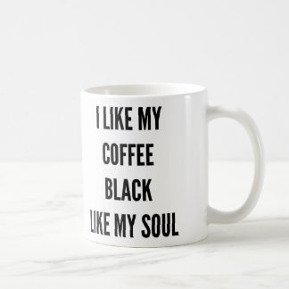 Caneca De Café Natal engraçado eu gosto de meu preto do café como