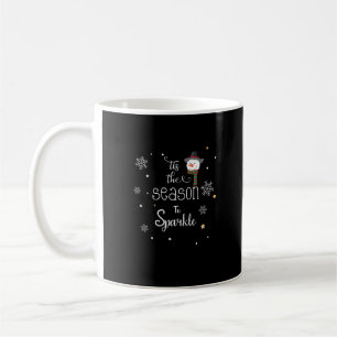 Caneca De Café Natal Esta É A Época De Sparkle