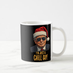 Caneca De Café Natal Eu sou apenas uma Cara Engraçada Papais noei