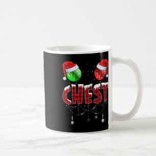 Caneca De Café Natal Família Casal Combinando Castanhas 1